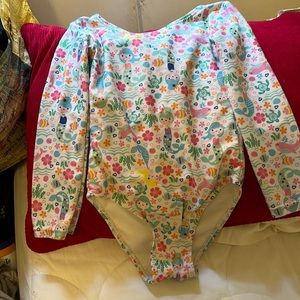 Flap happy swim suit